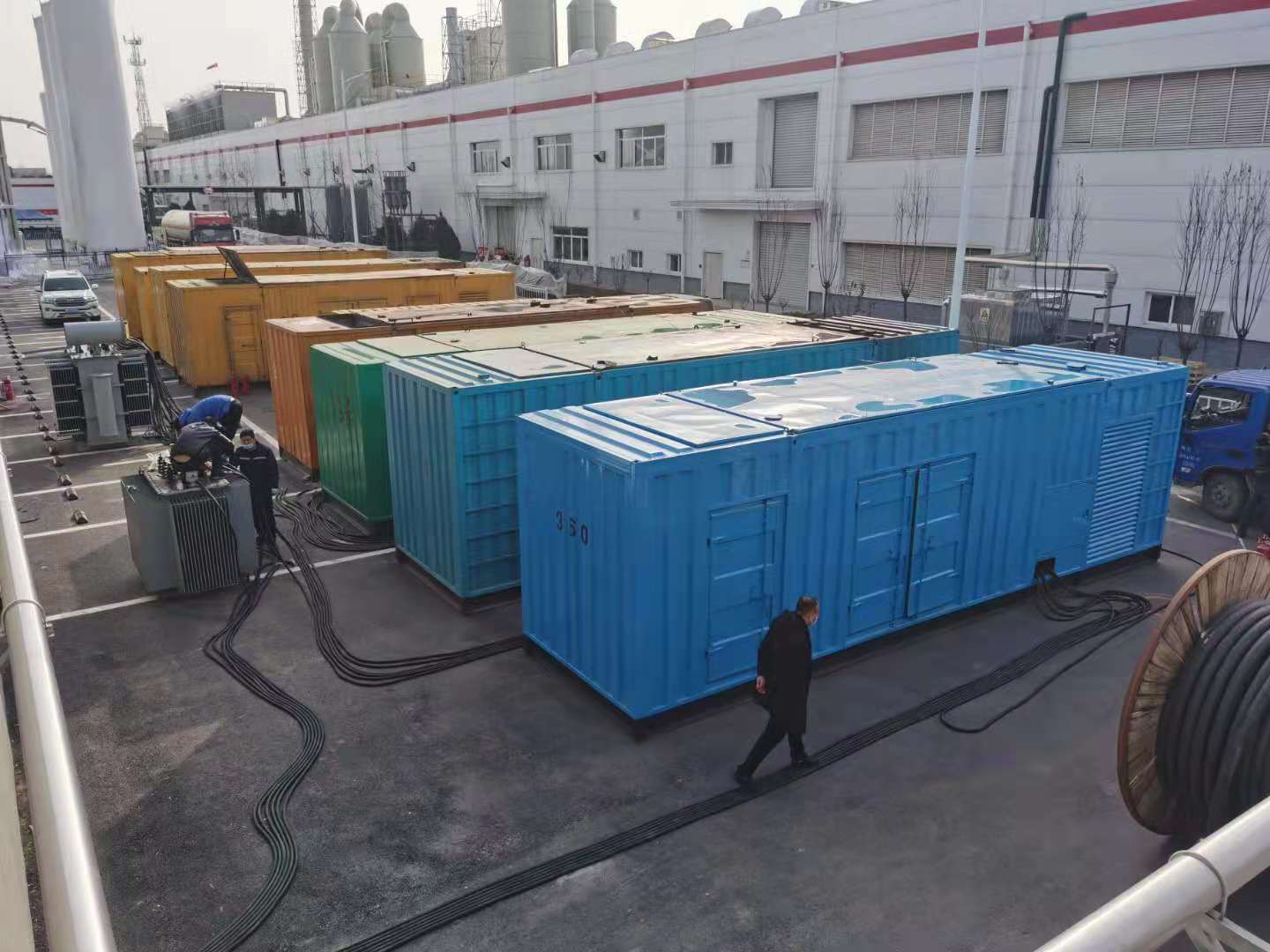 潜山出租发电机-柴油发电机组三相采用什么接法